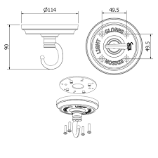 Alibaba.com offers 3,514 wrought iron hooks products. Black Cast Iron Chain Hook Ceiling Canopy