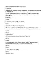 Help us celebrate independence day. Philippine History Test Questions With Answers Quiz Questions And Answers