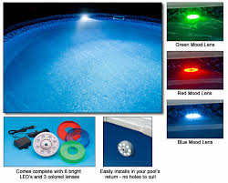 Pool Light Aboveground Thru Wall Led Pool Light