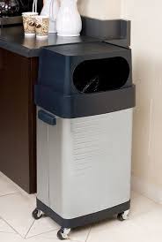 Stainless Steel Trash Can Wastebasket Garbage Waste Bin Home Kitchen Office New Trash Can Kitchen Trash Cans Recycle Trash