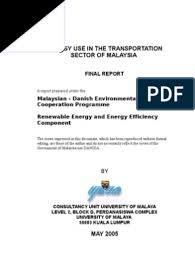 Situated between the indian ocean and the malaysian economy has performed remarkably well over the years due to the country's political stability, the sound financial and economic policies. Energy Use In The Transportation Sector Of Malaysia Fuel Efficiency Automotive