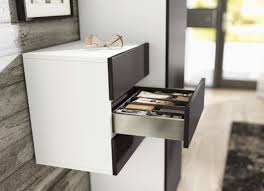 Available in 2 different widths. Drawer Systems Hettich