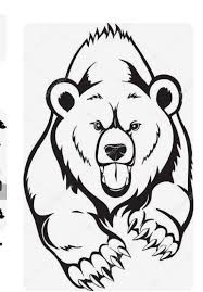 Pin By Marwan Mubarak On Wood Pictures Bear Face Drawing Bear Drawing Bear Art