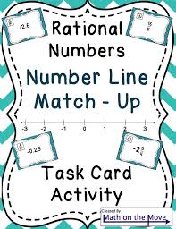 Placing Rational Numbers On A Number Line Pdf And Google Slides Version Rational Numbers Upper Elementary Math Math Number Sense