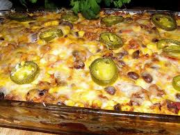 The Best Mexican Beef Casserole Ever Ingredients 1 Lb Extra Lean Ground Beef 1 Medium Onion Chopp Mexican Beef Casserole Mexican Food Recipes Mexican Beef