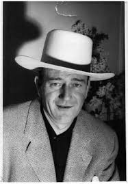 John Wayne rare original Portrait in stetson 4x6 photo stamped Picturegoer  1951