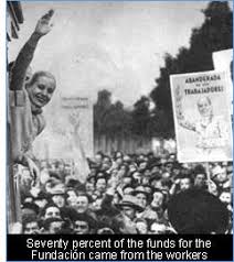 A few weeks before she died, eva peron rode next to her husband for his second inauguration as president of argentina. Eva Peron Foundation Evita Peron Historical Research Foundation