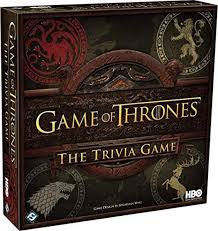So, when you're on the biggest tv show in the world (which itself is a behem. Hbo Game Of Thrones Trivia Game Toys Games Amazon Com