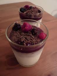 Panna Cotta Sans Gelatine Aux Fruits Rouges La Cuisine Au Fil D Ariane