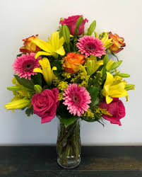 Maybe you would like to learn more about one of these? Bring On The Happy Vase Arrangement In Bluffton Sc Berkeley Flowers Gifts