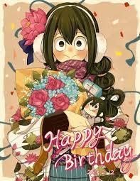 Happy Birthday My Waifu 3 Happy Birthday Drawings My Hero Academia Tsuyu Anime It doesn't matter how righteous our feelings are. my hero academia tsuyu