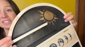 Ella & Emma Tree of Life & Sun Crystal Shelf