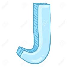 It's super easy to use designevo's logo creator for your letter j logo design. Vector Single Cartoon Illustration Ice Blue Letter J Royalty Free Cliparts Vectors And Stock Illustration Image 110070839