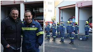The cyprus fire service is the national firefighting service of cyprus, with the principle task of undertaking of rescues from building rubb. 24 Wres Sthn Pyrosbestikh Yphresia Kyproy Fwto Binteo