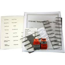 Insert plastic lens, matching the tabs on the lens with The Voip Lounge Lit Button Pack Labels User Card Plastics For Nortel Norstar T7316e Phone Amazon In Electronics