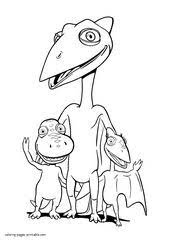After the movie jurassic park and series like dino king and dinosaur train these ancient beasts became more and free dinosaur coloring book for all dino loving kids and toddlers. 108 Dinosaur Train Coloring Pages Free Printable Pictures
