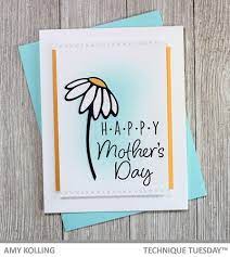 They simply use their fingerprints to spell out the word mom or to make hearts or flowers on the front of the card. Mother S Day Happy Mother S Day Card Mothers Day Cards Diy Pop Up Cards
