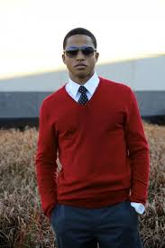 Business Casual Mens Red Sweater Sweater Outfits Men Business Casual Attire
