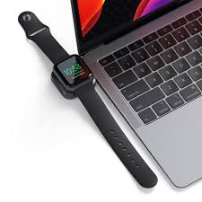 Portable stand provides a comfortable and variable. Usb C Magnetic Charging Dock For Apple Watch Satechi