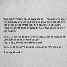 Falling in love the second time around by dr. Pin On Ranata Suzuki Quotes