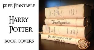 Harry Potter Book Covers Free Printables Paper Trail Design Harry Potter Book Covers Harry Potter Printables Harry Potter Decor