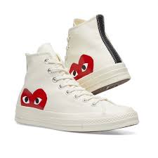 Comme Des Garcons Play X Converse Chuck Taylor 1970s Hi Black Comme Des Garcons Play X Converse Chuck Taylor 1970s Hi Converse Hype Shoes Converse Chuck Taylor