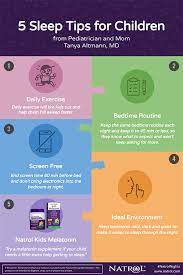 Stick to habits that help you sleep better. Natrol Five Sleep Tips For Children