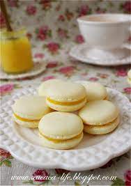 butter flour me 爱的心灵之约 香橙酱马卡龙 macaron with orange curd delicious desserts macarons desserts
