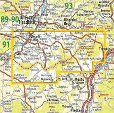 Použitím sítotiskových barev je zajištěna odolnost vůči oděru i povětrnostním podmínkám. 92 Slovacko Bile Karpaty Tm50 Kct Trasa