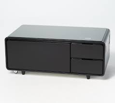 This content is created and maintained by a third party, and imported onto this page to. Sobro Smart Coffee Table With Built In Mini Fridge Qvc Com