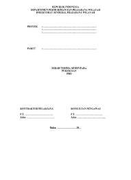 Contoh format berita acara pre award meeting. Format Berita Acara Serah Terima Sementara Pekerjaan