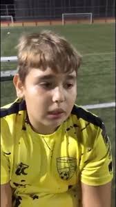 🗞️ DECLARACIONES de nuestro jugador del Alevín B, 🎙️ Al micro nuestro  delantero NAUZET, 🗣️ “Tenemos que mejorar la defensa”