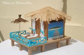 Toutes Les Urnes Sur Le Theme Des Iles Idees Et Merveilles Urne Mariage Deco Urne
