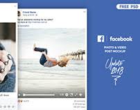 Create your profile picture and cover photo to preview your design free facebook page branding mockup. Free Facebook Psd Post Mockup 2018 On Behance