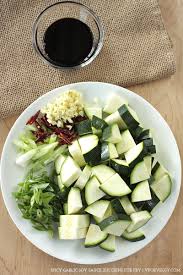 Maybe you would like to learn more about one of these? Spicy Garlic Soy Sauce Zucchini Stir Fry Recipe V For Veggy