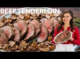 Beef tenderloin could be the best steak of your life: Beef Tenderloin With Mushroom Sauce Is An Impressive Main Course Learn How To Prep Tie A Beef Tenderloin Recipes Beef Tenderloin Best Beef Tenderloin Recipe
