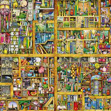 Over 65 of his books have been published around the world. Colin Thompson The Magical Bookcase Jigsaw 18 000 Pieces