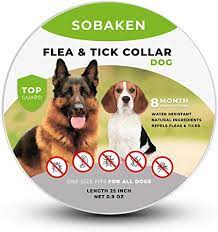 I have one on my little 9 week old husky now. Amazon Com Sobaken Flea And Tick Prevention For Dogs Natural And Hypoallergenic Flea And Tick Collar For Dogs One Size Fits All 25 Inch 8 Month Protection Charity Pet Supplies