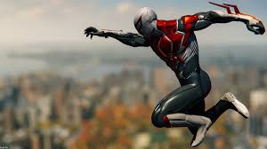 Man, the helmet almost looks like iron man's helmet, but like it's been modded for spidey 2099. Dp On Twitter Photo Mode Spider Man 2099 White Suit Tap To Enlarge Spidermanps4 Insomniacgames Marvel Sony