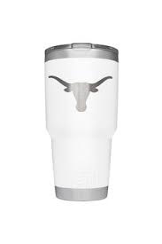 Yeti Texas Longhorns White Rambler Tumbler 30 Oz 44 99 Longhorn Rambler Tumbler Texas Longhorns