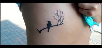 Bird On Tree Branch Tattoo My Musings Trending Tattoos Rib Tattoo New Tattoos Tattoos And Piercings