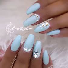 You can keep them simple or glam them up, but either way. 30 Totally Cool Black Nails Designs Inspired By Notable Runway Moments Short Coffin Nails Designs Nails Design With Rhinestones Rhinestone Nails