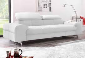 Leolux morena leder sofa garnitur weiß 1x ecksofa 1x hocker #12157. Sofa In Weiss Online Kaufen Otto