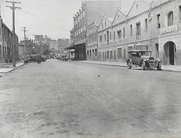 Lackey St Haymarket In Sydney In 1931 From Hay St To Factory St Rail And Tram Instructional Workshops Centre Right No 6 City City Market Street View Haymarket