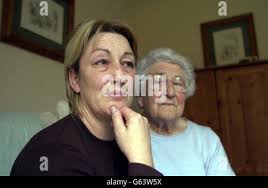 Saunders figlia mancante Foto stock