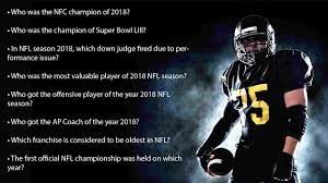 Advertisement going inside the nfl lets you see how football really works by understanding the rules and. 79 Best Football Trivia Questions Of All Time