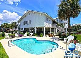 Mi Yot Is A 4 Bedroom Vacation Rental Located Inlet Channel Managed By Garden City Realty Check Availability Vi Garden City Beach Garden City Vacation Rental
