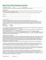 Event Venue Contract Template Elegant Mobile Dj Contract Contract Template Event Proposal Dj