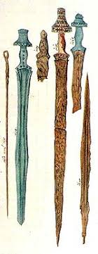 Iron is not much harder than bronze. Iron Age Sword Wikipedia