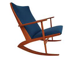 danish rocking chair by holger georg jensen teak wood 1960s rocking chair teak wood teak
